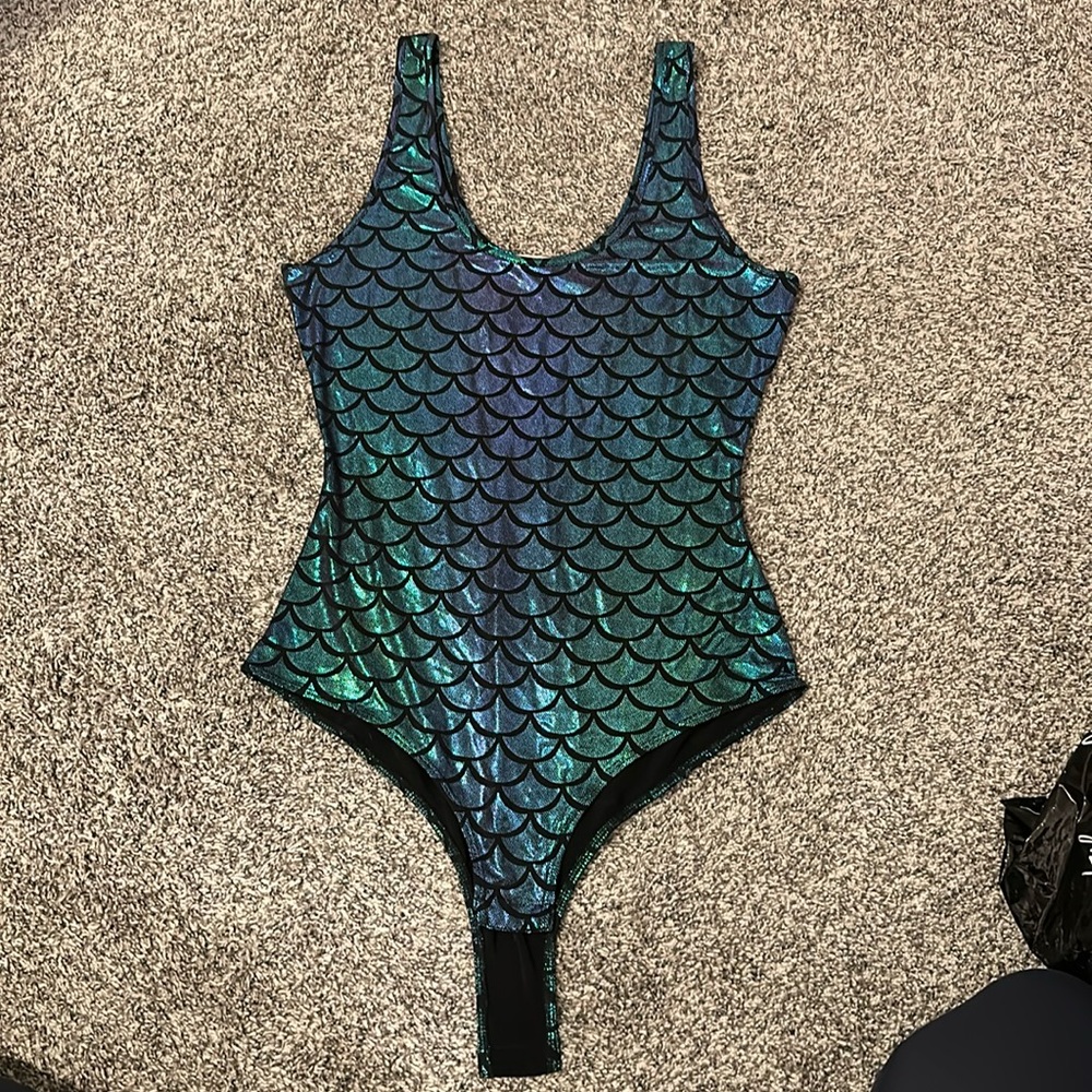 Shiny Mermaid Bodysuit